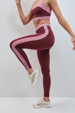 Legging comprida 4D STRETCH bordeaux