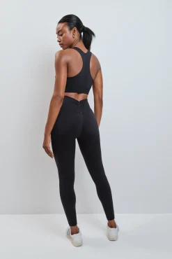 Legging comprida preta SEAMLESS FIT