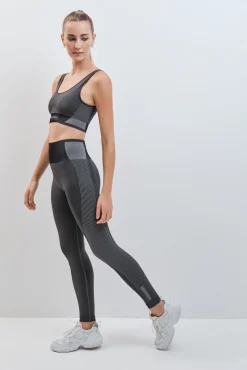 Legging comprida SEAMLESS COMFORT cinza
