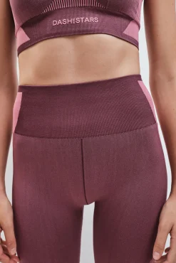 Legging comprida SEAMLESS COMFORT bordeaux