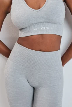 Legging comprida SEAMLESS COMFORT cinza