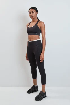 Legging curto 4D STRETCH preto