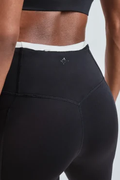 Legging curto 4D STRETCH preto