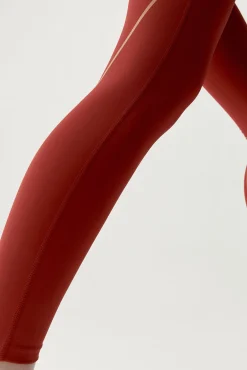 Legging desportiva Brone vermelha