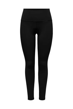 Legging desportivo ao tornozelo cintura alta com bolso