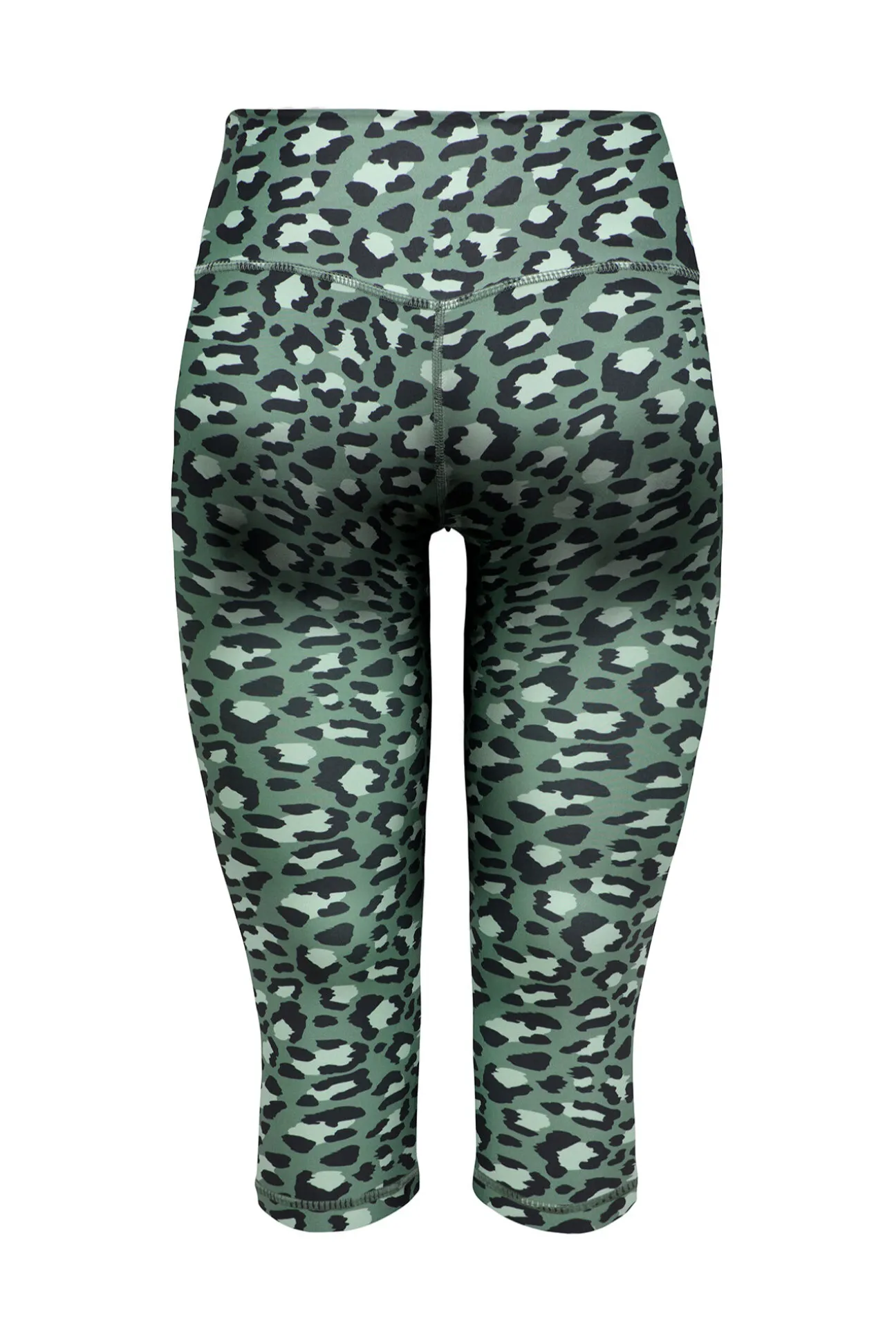 Legging desportivo capri cintura alta