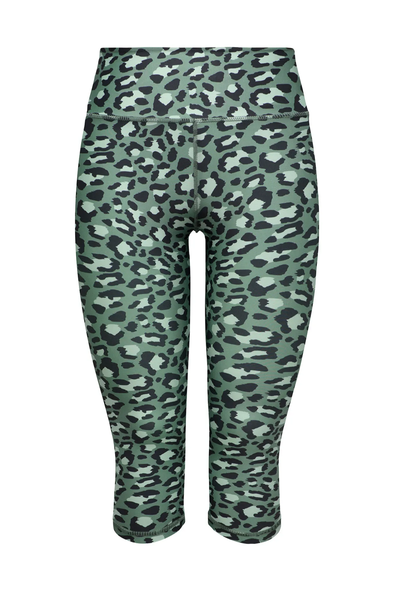 Legging desportivo capri cintura alta