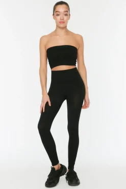 Legging desportivo comprido cintura alta