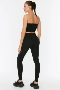 Legging desportivo comprido cintura alta