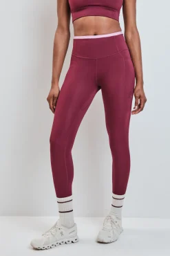 Legging 4D STRETCH bordeaux