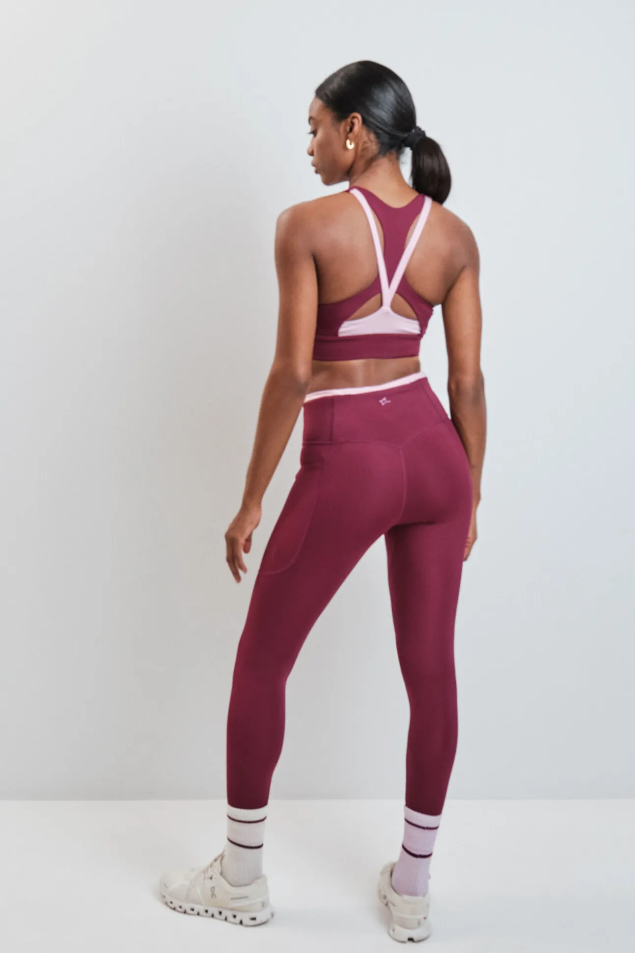 Legging 4D STRETCH bordeaux