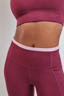 Legging 4D STRETCH bordeaux