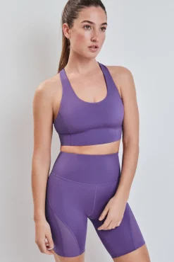 Legging 4D STRETCH ciclista roxo