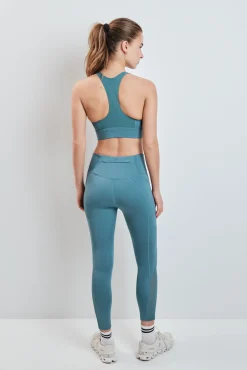 Legging 4D STRETCH curta verde