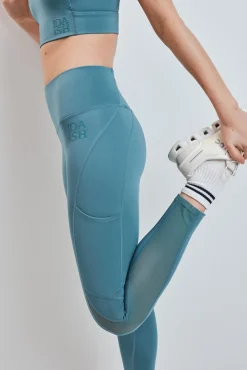 Legging 4D STRETCH curta verde