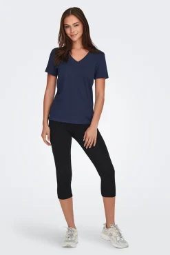 Leggings capri elásticas