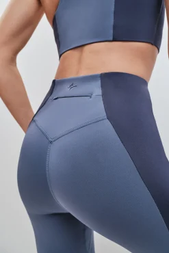 Leggings compridos 4D STRETCH azul-escuro