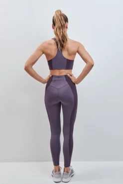 Leggings compridos 4D STRETCH grená