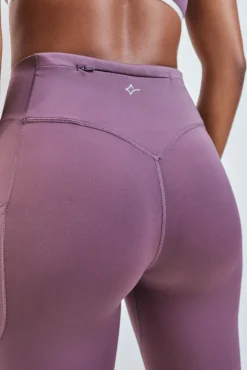 Leggings compridos 4D STRETCH grená
