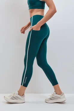 Leggings crop 4D STRETCH verde