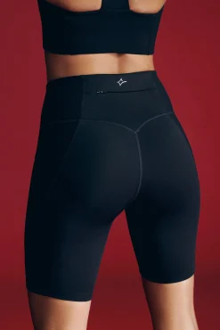 Leggings de ciclismo pretas 4D STRETCH