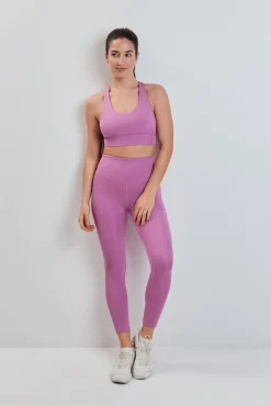 Leggings 4D STRETCH curtas rosas