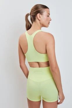 Leggings 4D STRETCH curtos amarelo