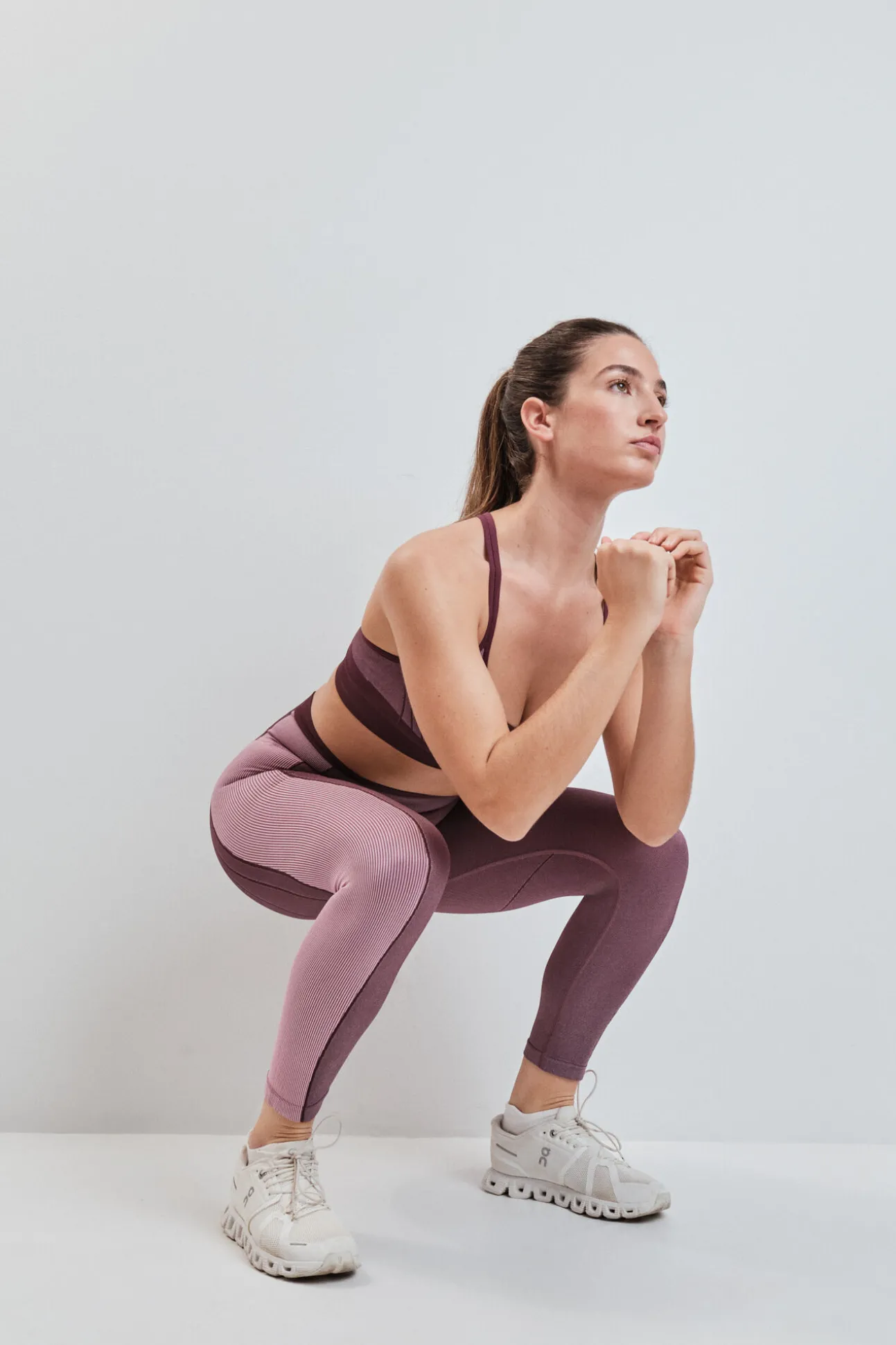 Legging SEAMLESS COMFORT crop rosa
