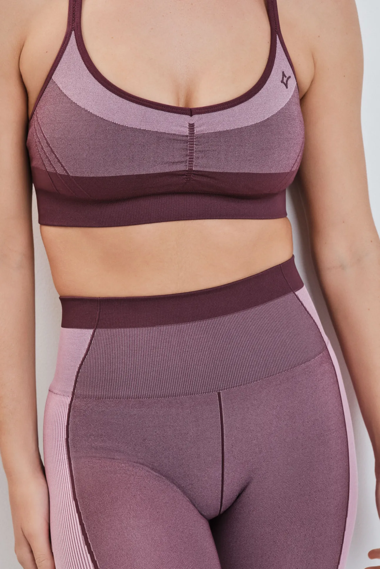 Legging SEAMLESS COMFORT crop rosa