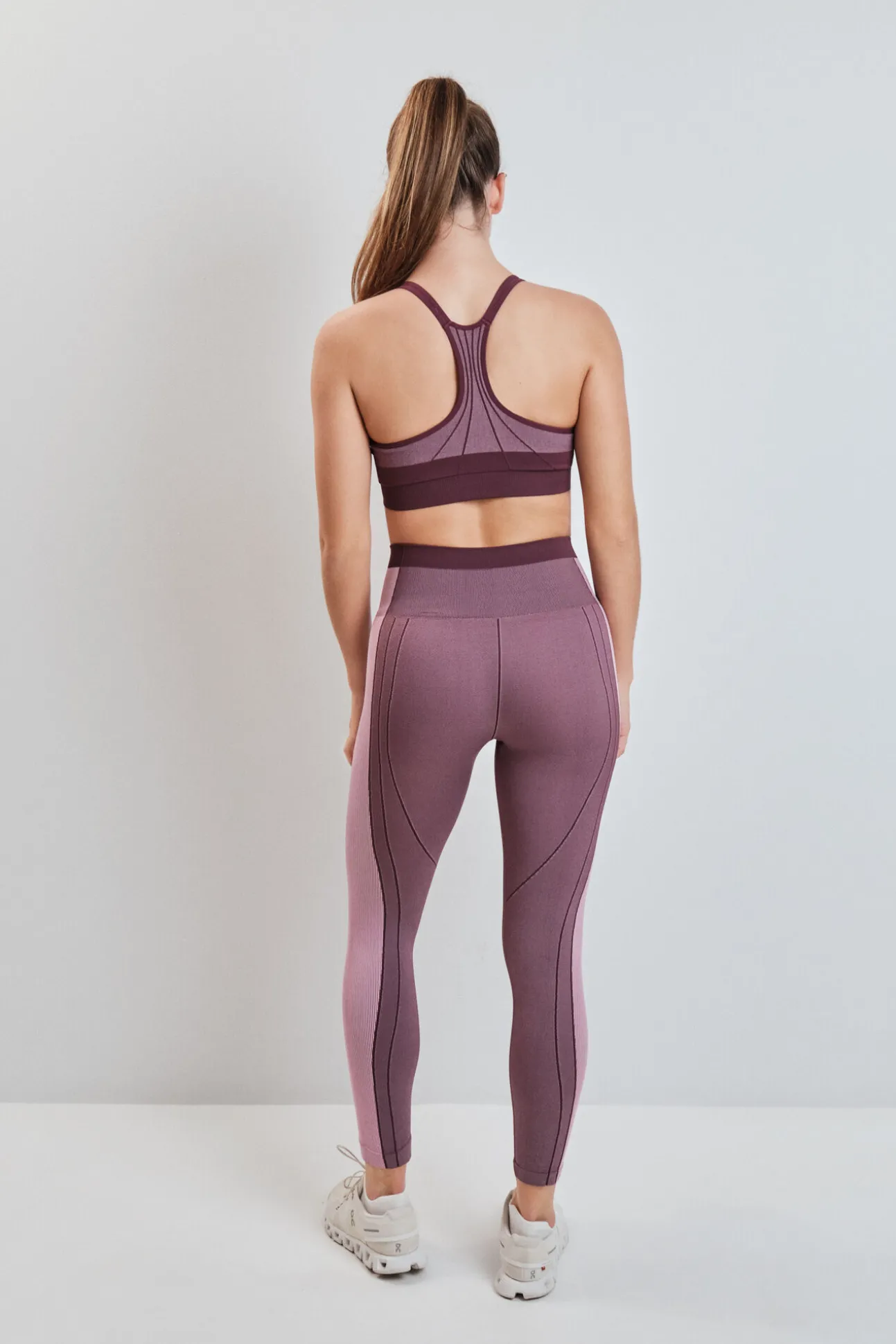 Legging SEAMLESS COMFORT crop rosa