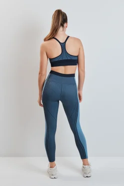 Legging SEAMLESS COMFORT curta azul
