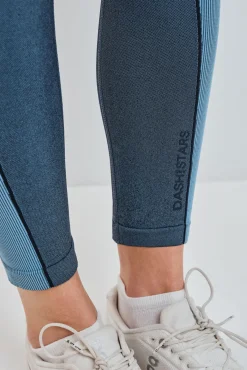 Legging SEAMLESS COMFORT curta azul