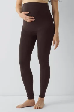 Legging sem costura maternity