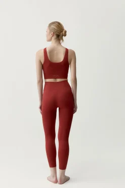 Leggings esportivos Zinara vermelho