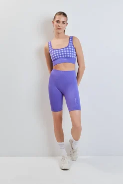 Leggings SEAMLESS COMFORT ciclista roxo