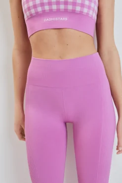 Leggings SEAMLESS COMFORT crop rosa