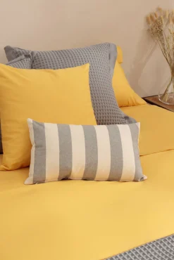 Lençol algodão orgânico. Cama 150-160 cm.