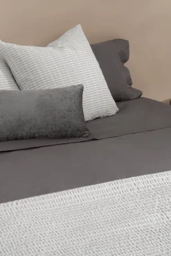 Lençol algodão orgânico. Cama 150-160 cm.