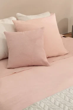 Lençol algodão orgânico. Cama 180-200 cm.