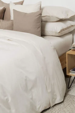 Lençol algodão percal. Cama 180-200 cm.