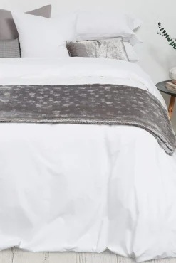 Lençol algodão percal. Cama 180-200 cm.
