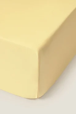 Lençol com elástico de algodão orgânico