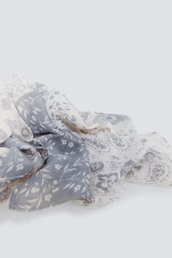 Lenço multi-estampado