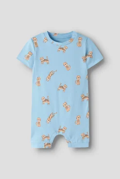 Macacão de bebé estampado