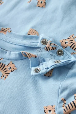 Macacão de bebé estampado