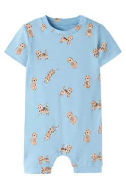 Macacão de bebé estampado
