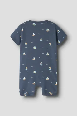 Macacão de bebé estampado