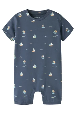 Macacão de bebé estampado