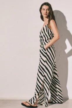 Macacão comprido estampado zebra