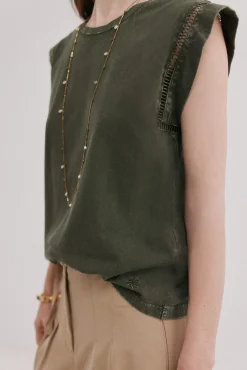 Mafi. T-shirt gola redonda